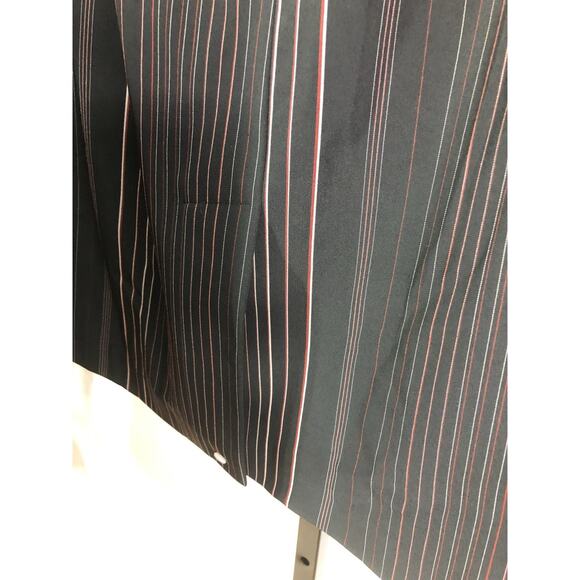 Romana Studio Women 2PC Skirt Suit 16 Long Sleeve Clueless Preppy Black 4 Button - Picture 5 of 13